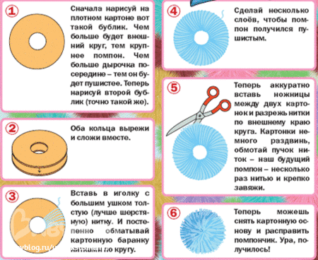 Как сделать пампушку на шапку Как сделать пампушку на шапку
