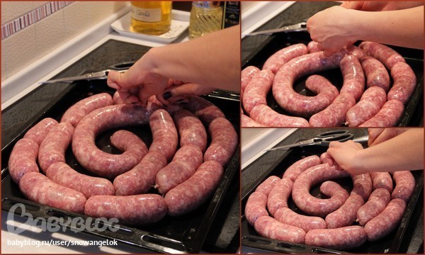 Как сделать купаты в мясорубке Как сделать купаты в мясорубке