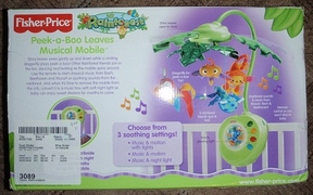 АБСОЛЮТНО НОВЫЙ мобиле FISHER PRICE ТРОПИЧЕСКИЙ ЛЕС