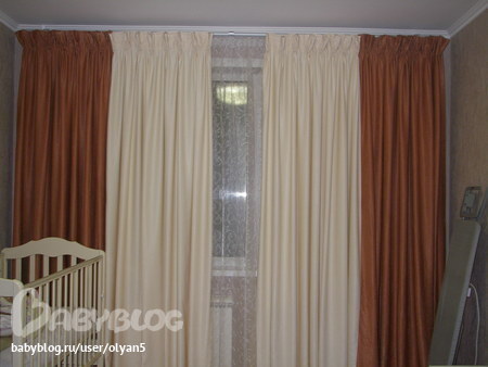 Шторы двойные как сшить 60