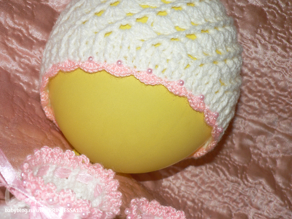 шапочка и пинетки)