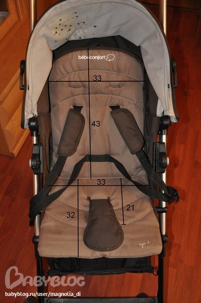 Bebe confort Mila. Обновила после 3х лет использования!
