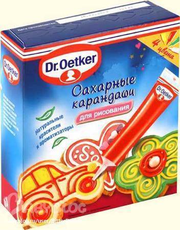 Тюбики для украшения печенья