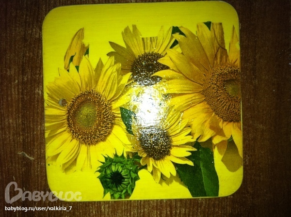 сотворилась вот такая досочка!!!