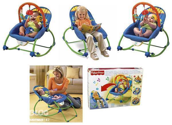 Шезлонг от fisher price