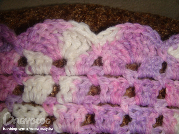 пледик в коляску (из секционки)