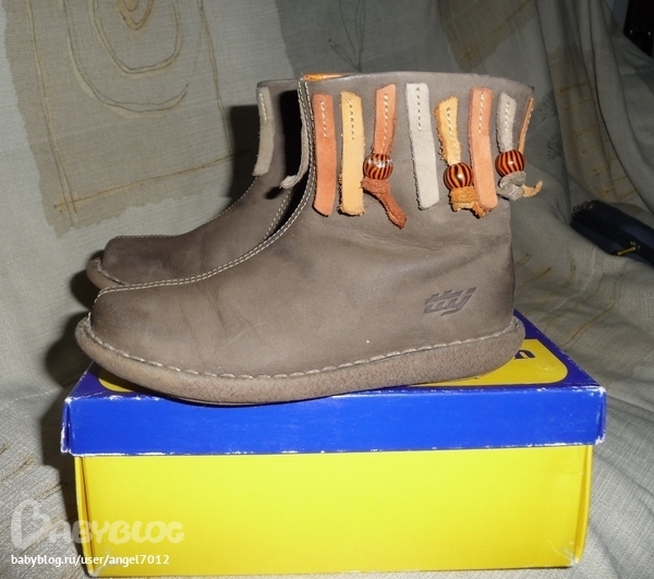 Ботиночки д/д TTY  р.27.  1200р.