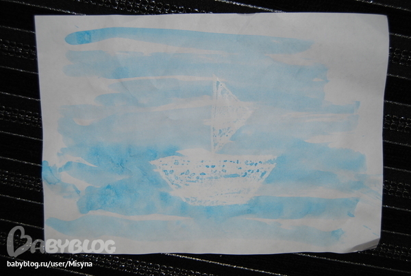 А у меня растет художница!!!