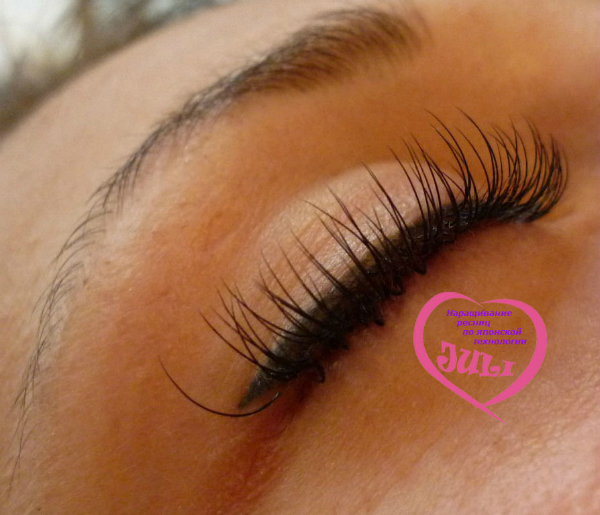 Новые реснички (моя работа)