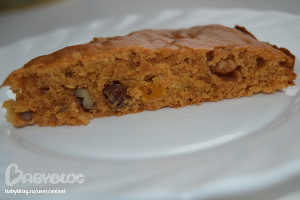 постный медовый корж