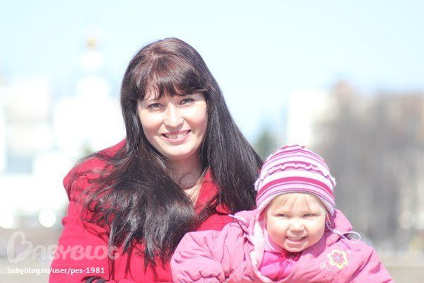 я с Анечкой, 15.04.2012г