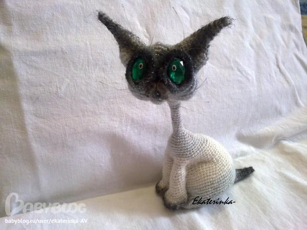 Мой сиамский котик