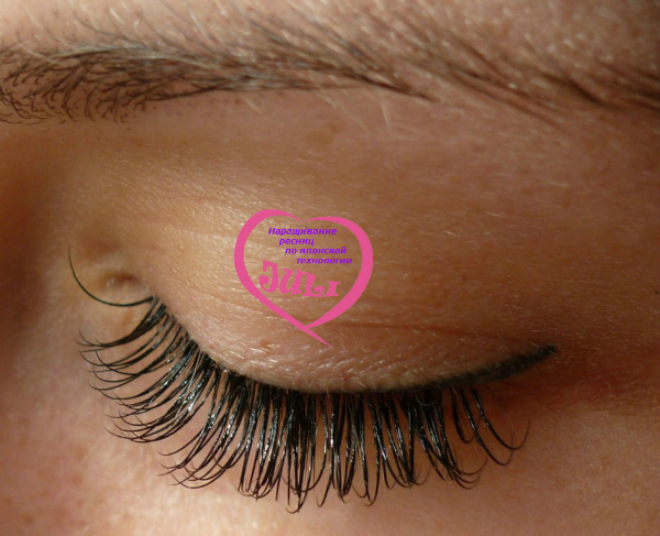 Новые реснички (моя работа)