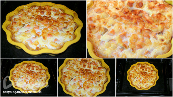 Рыбный киш на скорую руку