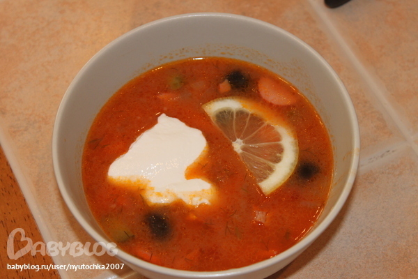 СОЛЯНКА СБОРНАЯ МЯСНАЯ