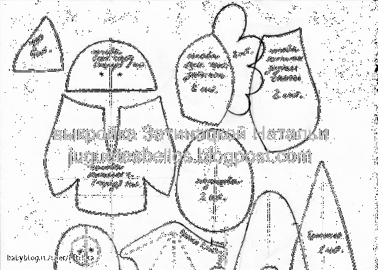 Выкройка дракончика — 8 ответов | форум Babyblog